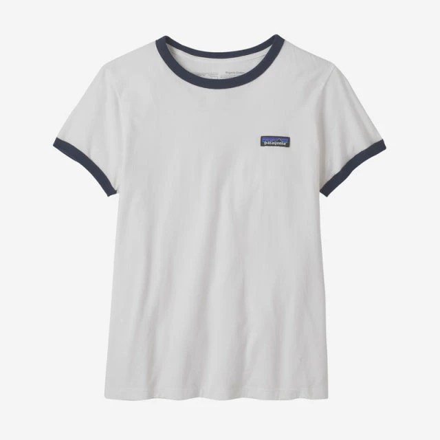 Patagonia Tops Women's P-6 Label Organic Ringer Tee