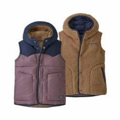 Patagonia Jackets Girls' Reversible Bivy Hoody Vest