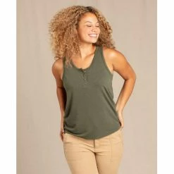 Toad&Co Tops Women's Piru Henley Tank