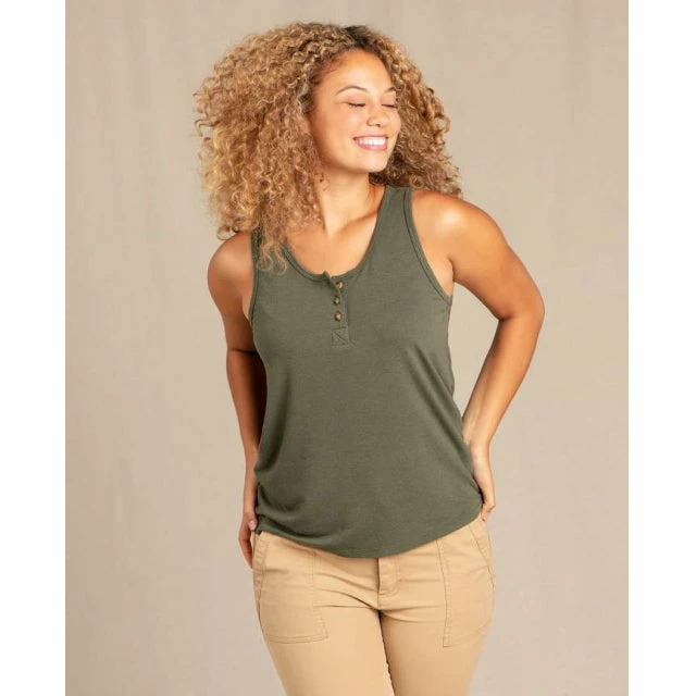 Toad&Co Tops Women's Piru Henley Tank