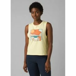 Prana Women's Organic Graphic Sleeveless Tops